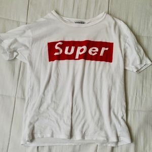 Fashion Nova "SUPER" tee